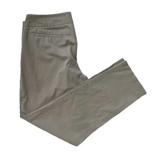 Theory Women Pants Sz 6 Beige, Cotton & Wool, Business Casual Essential Classic